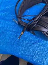JVC HA-RX700 Wired Stereo Over-Ear Headphones, Black, Adjustable. Tested. Works