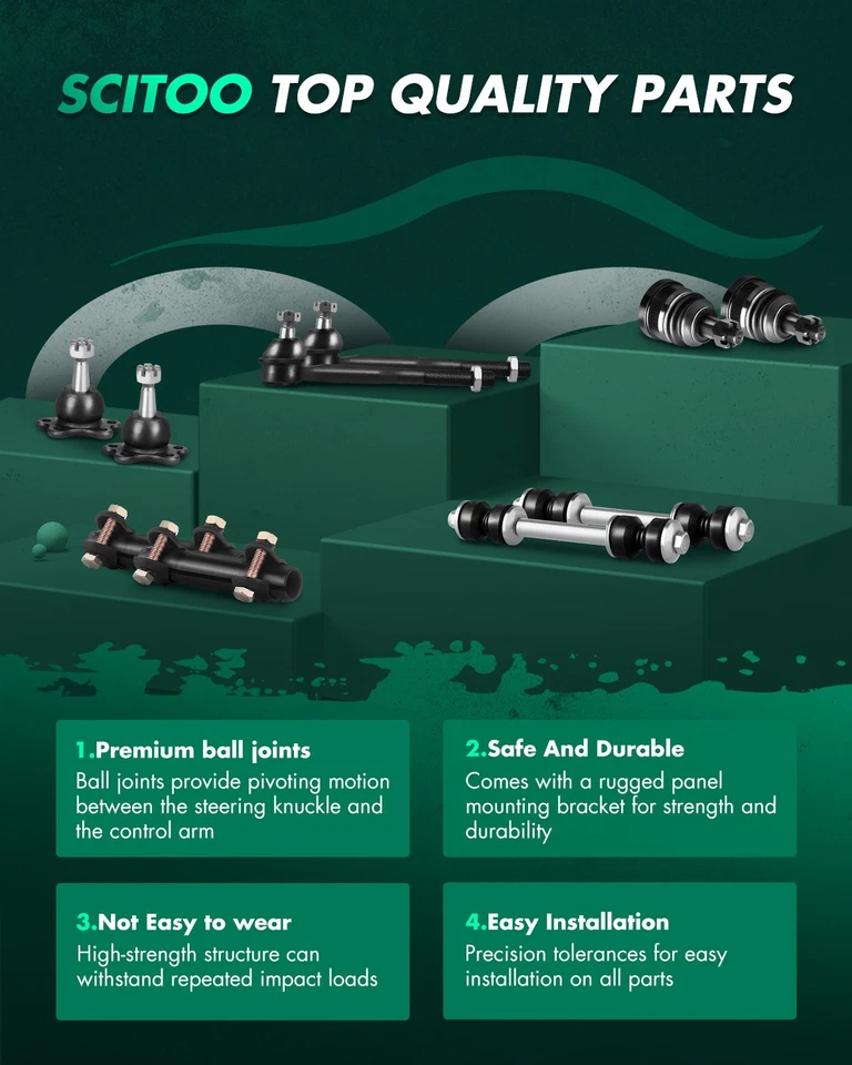 Fits 2003-2005 2006 2007 2008 Toyota Matrix Pontiac Vibe Front Struts Sway Bar - Image 2 of 4