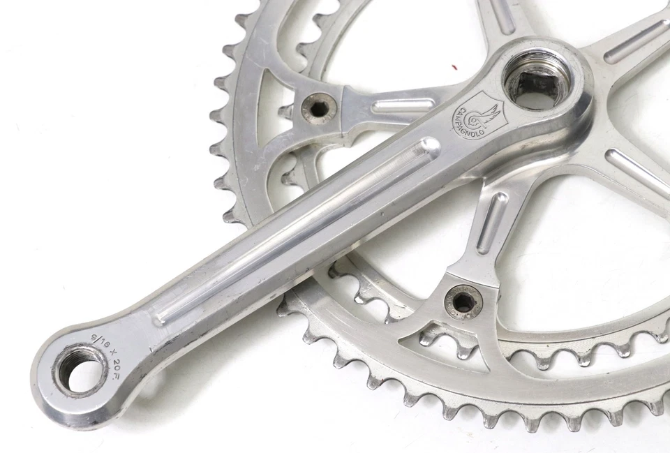 Guarnitura Campagnolo Super Record - vintage crankset 170mm - Immagine 4 di 4