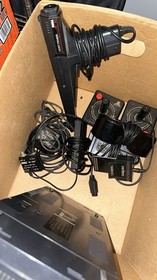 Sega Master System Console Lot w/ Light Phaser, Joysticks, Star Trek
