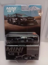 MINI GT #844 SKYLINE BLACK NISSAN SKYLINE LB-ER34 SUPER SILHOUETTE