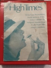 High Times #1 ~ Primo Numero ~ Estate 1974 ~ Rivista Marijuana