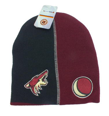 Phoenix Arizona Coyotes Knit Beanie Hat NHL Hockey One Size VTG NEW by Drew P