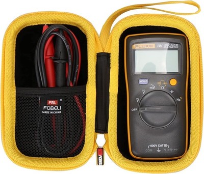 Hard Travel Carrying Case For Fluke 101 Digital Multimeter Eva Shockproof Protec