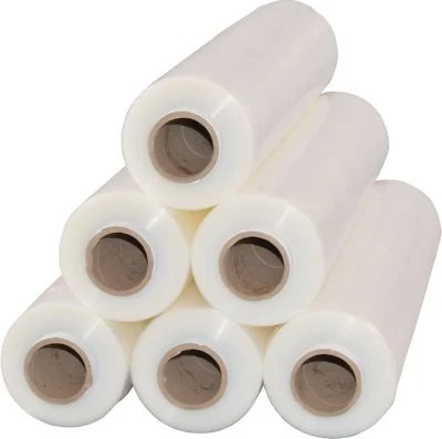 KRIS Freiziel® 6 x Rollen Stretchfolie 50 cm Verpackungsfolie 23my 2,5 kg transparent