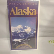 Discovering Alaska VHS Plus 45 Minute Bonus Denali National Park, New ~ Sealed