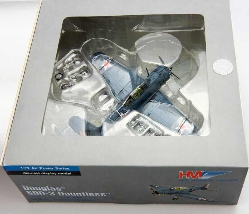 Hobby master HA 0163 Douglas SBD-2 Dauntless 1/72 De-cast Ewa Beach