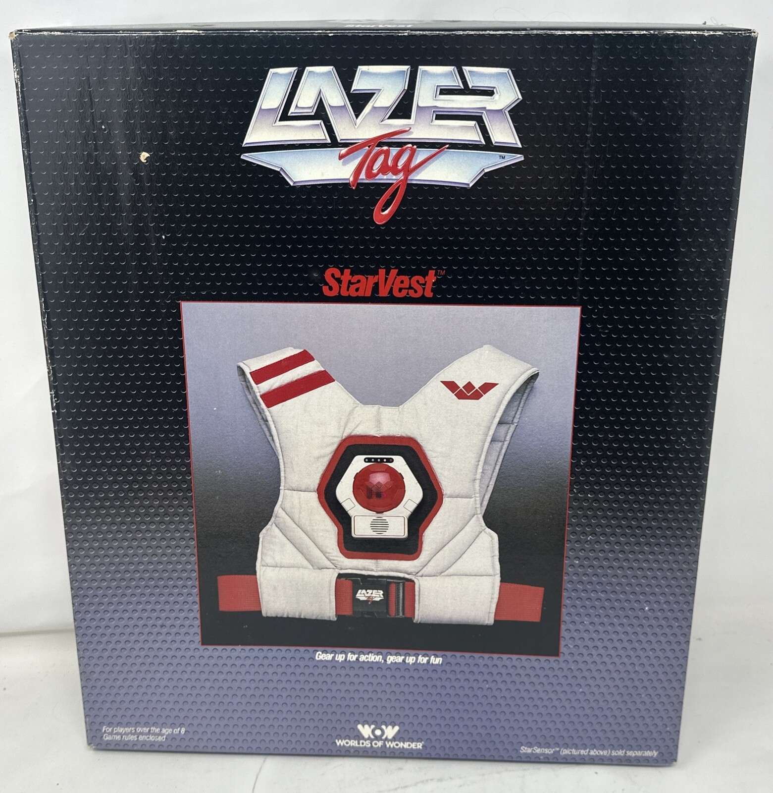 VTG 1986 Lazer Tag Game Kits Set 2 Starvest W/ Box