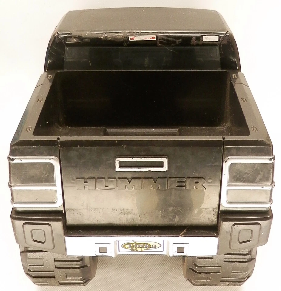 ENORME Camión Tonka HUMMER H3T Camión Negro c.2004 RARO Aproximadamente 19" de Largo Foto 3 de 4