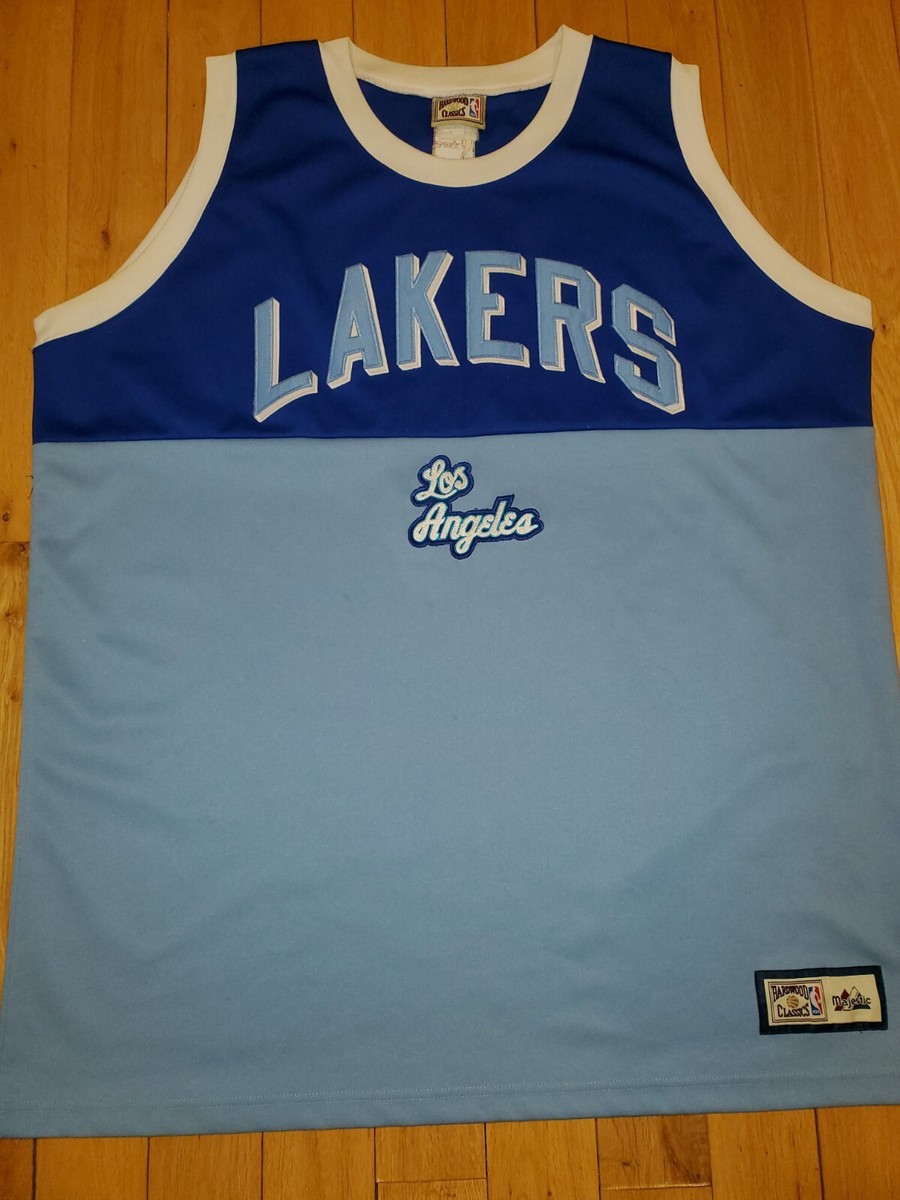 Vintage Majestic Hardwood Classics HWC LOS ANGELES LAKERS Vintage Majestic Hardwood Classics HWC LOS ANGELES LAKERS