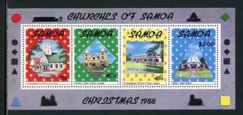 Samoa Scott #750a MNH S/S Christmas 1988 $$ 420699 - Picture 1 of 1