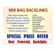 Boost your search engine Ranking Positions with over 100 powerful Links . SEO