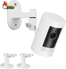 2Pack Adjustable Security Wall Mount Bracket for Ring Stick up Cam & Ring Indoor