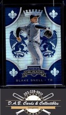 2019 Panini Chronicles #24 Blake Snell Crusade Hyper #/299 Tampa Bay Rays