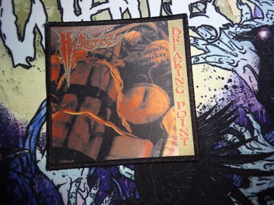 Heretic  Patch Aufnaher Kutte Thrash Metal, Power Metal Iced Earth