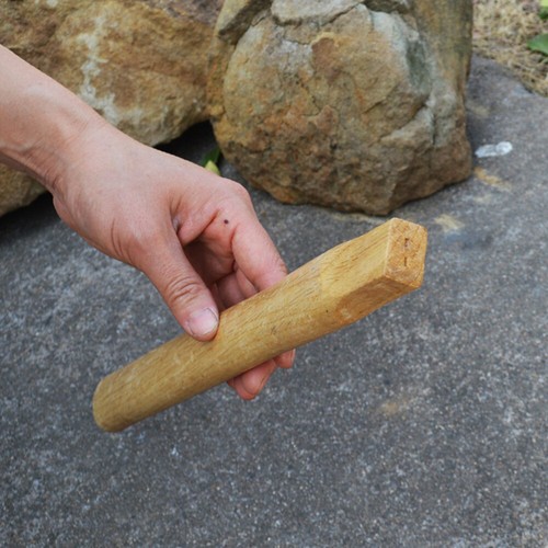 2 Pcs Wooden Handle Horn Hammer Replacement Straight - Picture 10 of 12