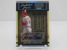 JOHNNY BENCH 2005 DONRUSS SIGNATURE SERIES MILESTONE MARKS AUTOGRAPH AUTO- REDS!