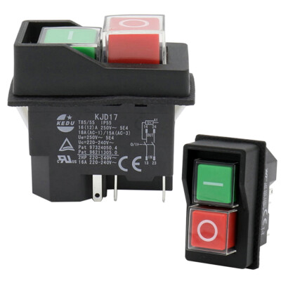 Ein-Aus-Schalter für BELLE Mastermix MC110, MC130 Betonmischer 230 V 240 V DE
