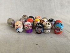 Mighty Beanz Action Figures Lot of 16 Figures mixed all series great collection 