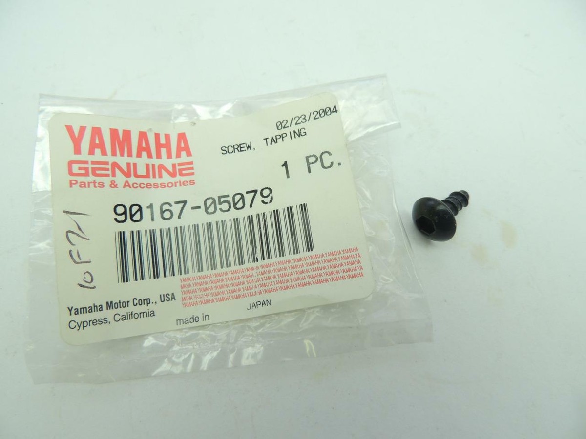 90167-05079 NOS Yamaha Self Tapping Head Screw FJ09 S68o | eBay