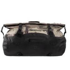 Oxford Aqua T-50 Motorcycle Motorbike Roll Bag Luggage Camouflage/Black 50L