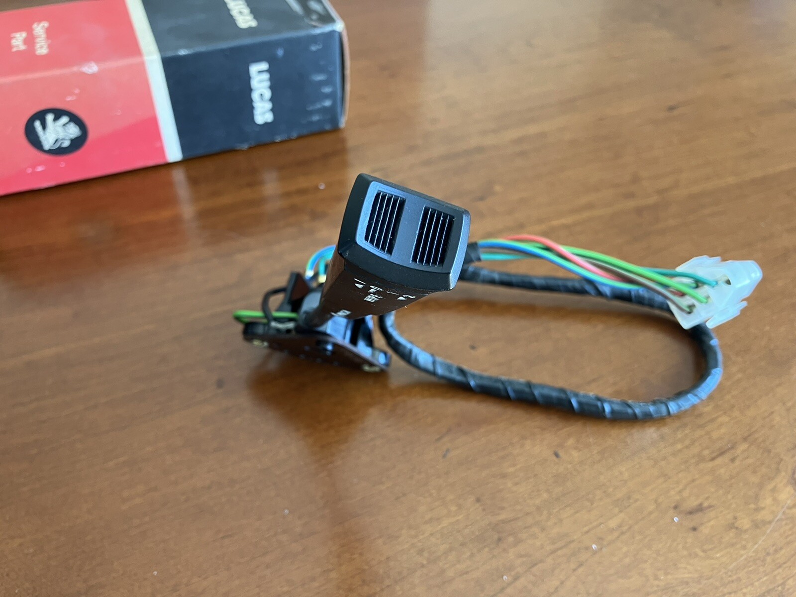 NOS Lucas Windshield Wiper Switch. Fits Lotus Europa TCS, Austin Marina, 39819