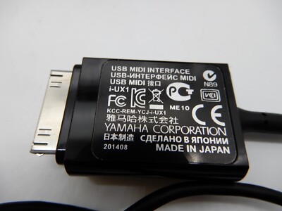 Yamaha USB MIDI Interface Cable for iPhone/iPad