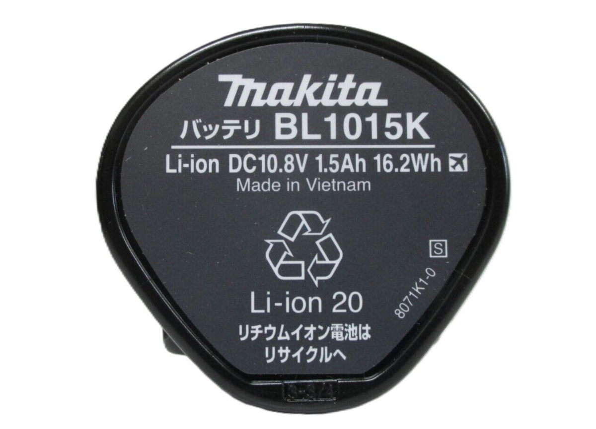 GENUINE MAKITA 10.8V Volt Lithium Battery 1.5Ah BL1015K *Replaces 