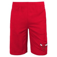 Outerstuff Chicago Bulls NBA Boys Youth 8-20 Free Throw Shorts, Red