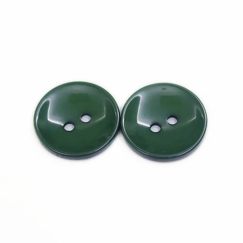 10PCS Bottoni da Cucire Lucidi 2 Fori Tondo Massiccio Materiale Bottoni per Abito Cappotto Fai da Te - Foto 21 di 40