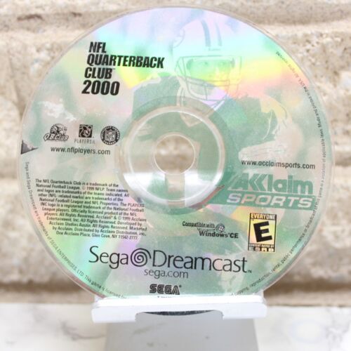 NFL Quarterback Club 2000 (Sega Dreamcast, 1999) DISC ONLY - Picture 1 of 3