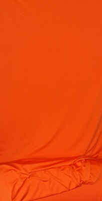 Orange Milliken Spandex Wickaway 60'' Wide  Sold by the Yard  Ships Free