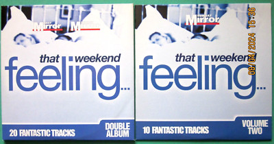 THAT WEEKEND FEELING CD ~ DOUBLE ALBUM, A DAILY/SUNDAY MIRROR PROMOTION (2 CD'S)