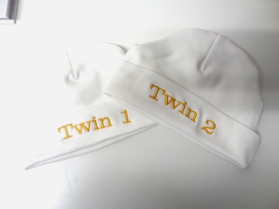 personalised baby hat