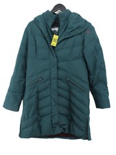 Larry Levine Women's Coat M Green Nylon With Other, Polyester Puffer Jacket