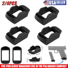 2/4PCS for Glock G17 & Pmag Magazine PSA Dagger COMPACT Mag Sleeve Grip Adapter