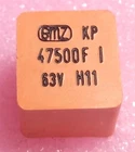 10x Emz 1% 47500pF 63V High End Precision Box Film/Foil Capacitor Audio 47nF