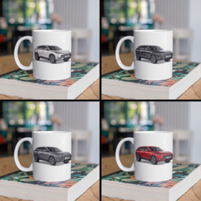 Personalisierter MG HS Kaffeebecher Geschenk - Farbe wählbar