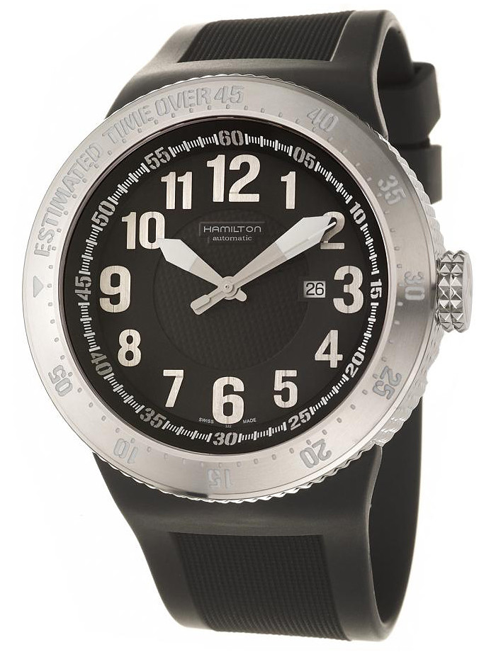 NEW Hamilton H79715333 Mens Automatic Watch Khaki Base Jump NEW Hamilton H79715333 Mens Automatic Watch Khaki Base Jump