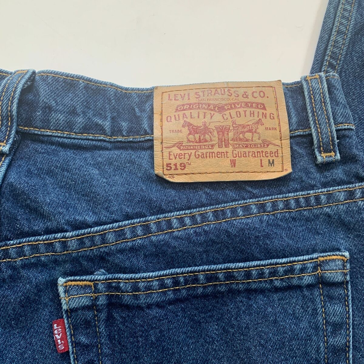 Levi's 519 vintage 90s low rise flare leg jeans 34 in waist Levi's 519 vintage 90s low rise flare leg jeans 34 in waist