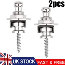 2pcs Schaller Style Straplocks Electric Acoustic Guitar Bass Strap Locks Button