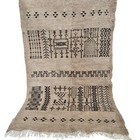 Vintage Moroccan Berber Masterpiece | 100% Wool | Handwoven Tribal Rug Hollywod