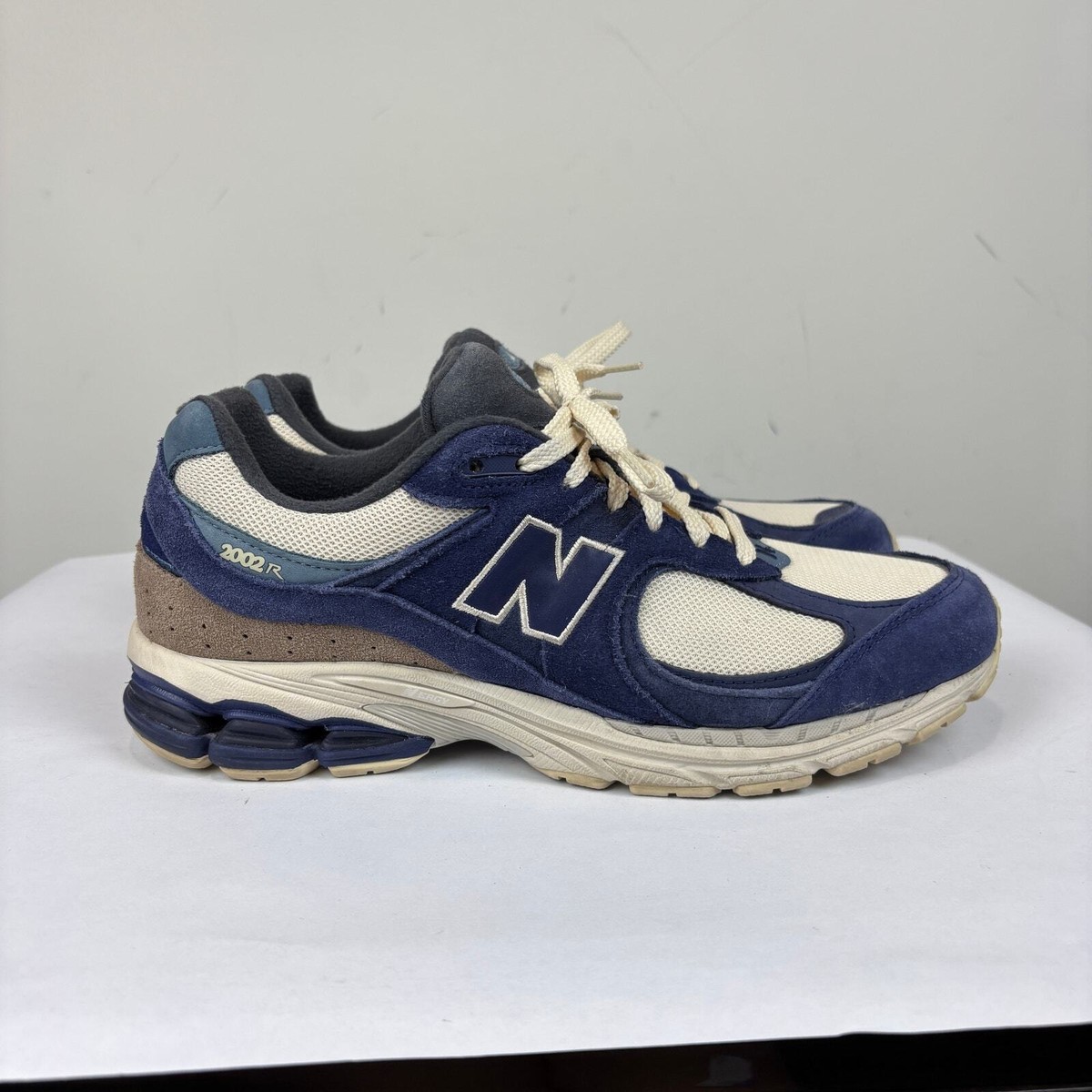 New Balance 2002R Night Tide Shoes Sneakers Men\'s 10.5 Run Walk Comfort Work New Balance 2002R Night Tide Cream for Sale | Authenticity  main image 4