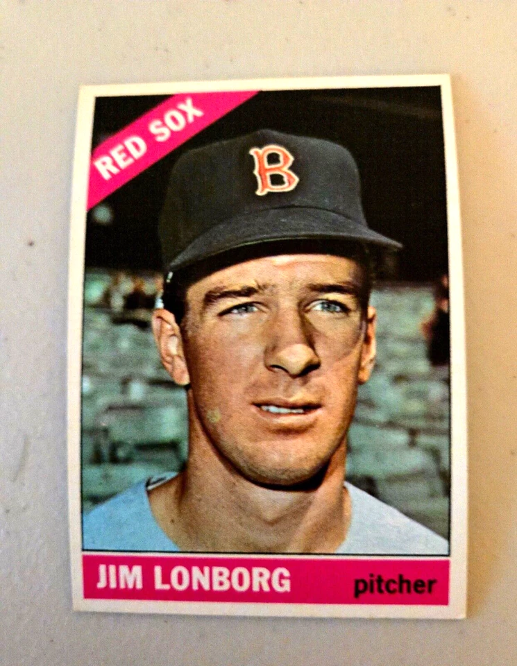 Lote de béisbol vintage Topps Red Sox 1966. TONY CONIGLIARO, RICO PETROCELLI Foto 4 de 4