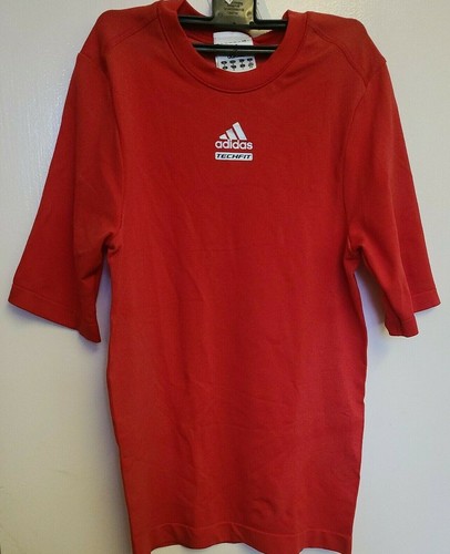 Adidas Boys Techfit Prep Top Compression Base Layer Climacool S M XL P92365 (KK) - Picture 3 of 11