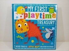 My First Playtime Treasury; Never touch a dinosaur! hardcover Make Believe Ideas