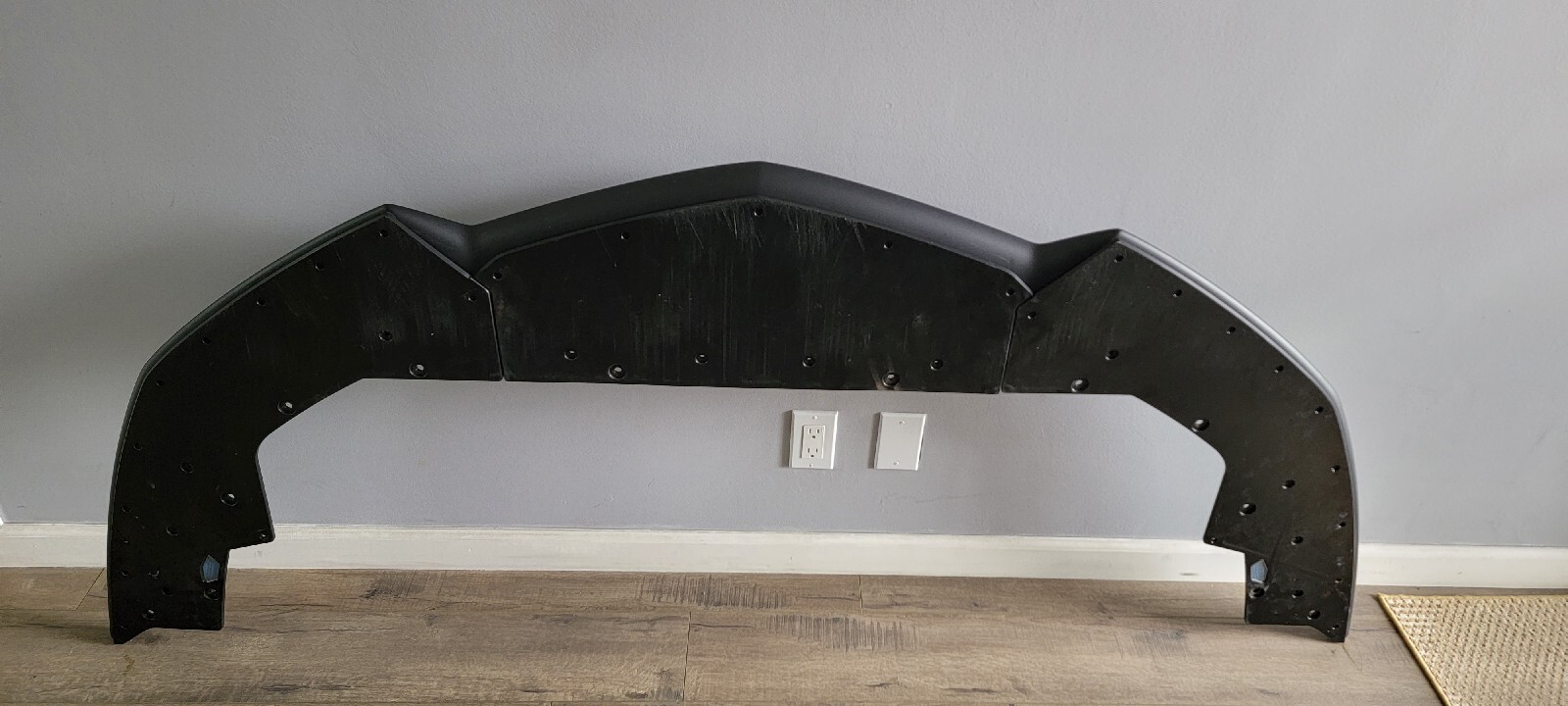 LAMBORGHINI AVENTADOR S LP740 FRONT BUMPER SPLITTER SPOILER OEM 470807059E