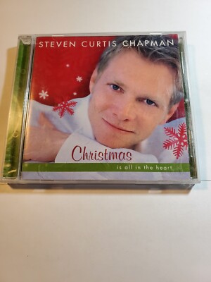 Christmas is All in the Heart - Audio CD By Steven Curtis Chapman - VG+/EX CD31