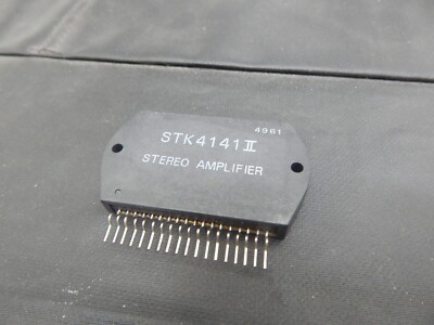 ORIGINAL SANYO STK4141II POWER AMPLIFIER SIP IC - USA SELLER FAST SHIPPING
