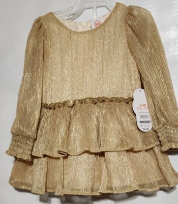 infant gold holiday dress Amazon.com: Infant Baby Girls White Gold Flower Christmas Holiday Fancy Party Dress 9M: Clothing, Shoes & Jewelry